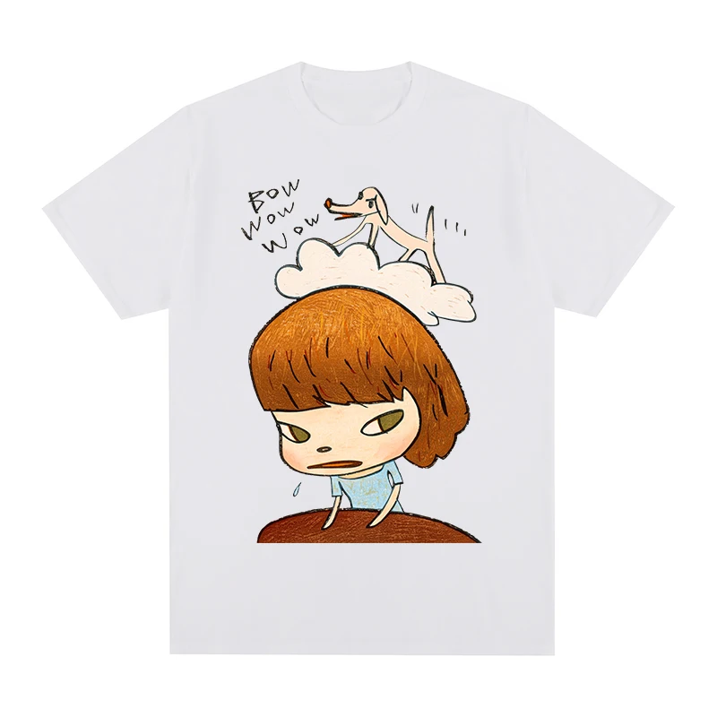 

Yoshitomo Nara dog Summer t-shirt Cotton Men T shirt New TEE TSHIRT Womens