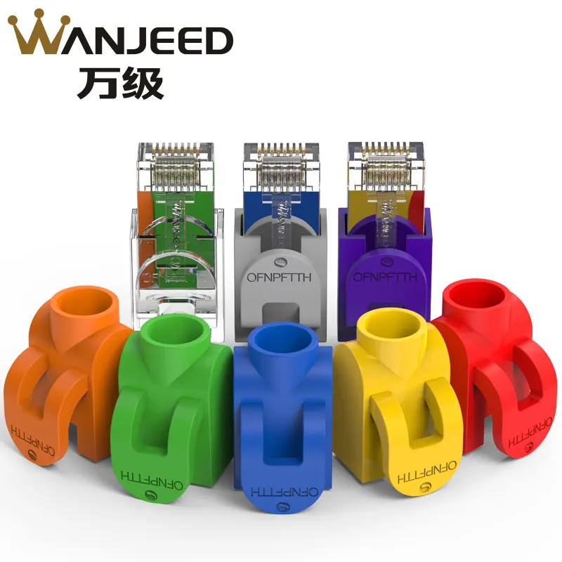 30/50/100 шт. разъемы RJ45 CAT5E/CAT6/CAT6A|Компьютерные кабели и разъемы| |