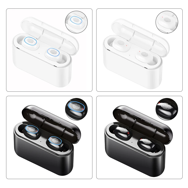Настоящие беспроводные наушники Bluetooth наушники беспроводные наушники TWS беспроводные наушники 5,0 музыкальные спортивные наушники с микрофоном