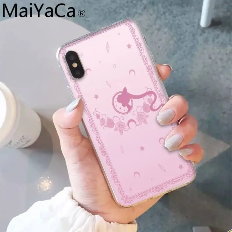 

MaiYaCa Sailor Moon Wallpaper Phone Case shell for iPhone 5S 8 7 6 6S Plus X XS MAX 5 SE XR 12 11 pro promax fundas