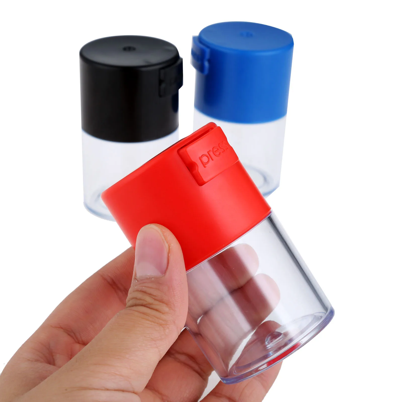 1 шт. 60 мл Портативный для хранения табака травы контейнер герметичный