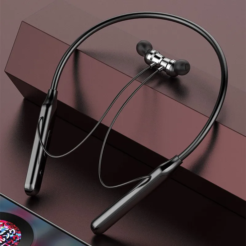 

G06 New Headphone Wireless Bluetooth 5.0 TWS Waterproof Sweatproof Sport Running Stereo Neck Hanging Magnetic Absorption Headset