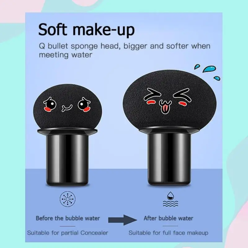 ZODONI Glowing Flawless Air Cushion BB Cream Small Mushroom Head Oil Control Moisturizing Liquid Foundation CC With Puff |