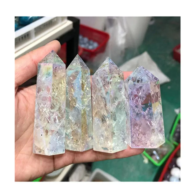 

Натуральные полированные кристаллические лечебные камни Larimar