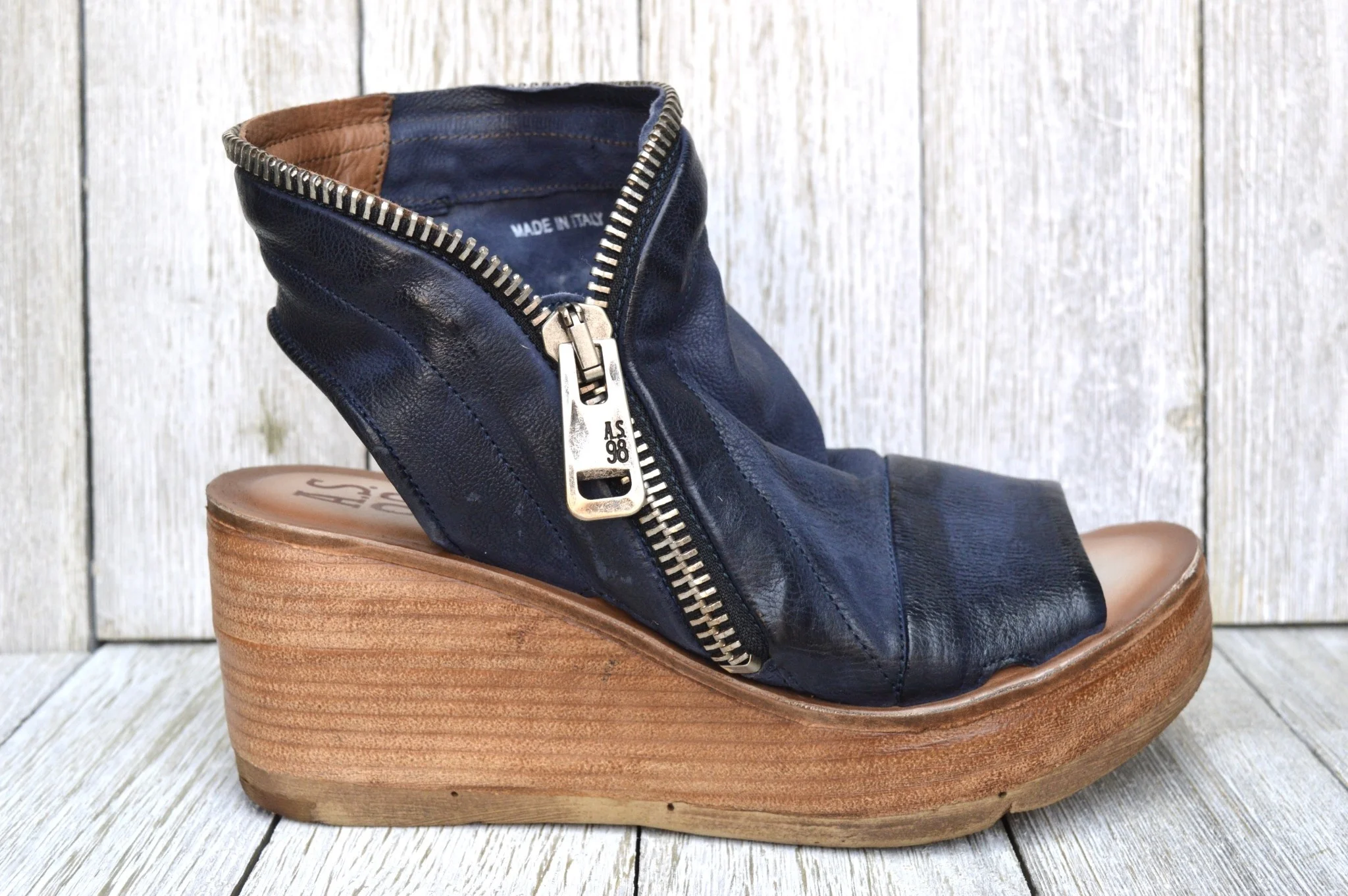 

2021 Women Summer Sandals Mid Heels Wedges Shoes Ladies Vintage PU Leather Plus Size 43 Sandalias Zapatillas Mujer