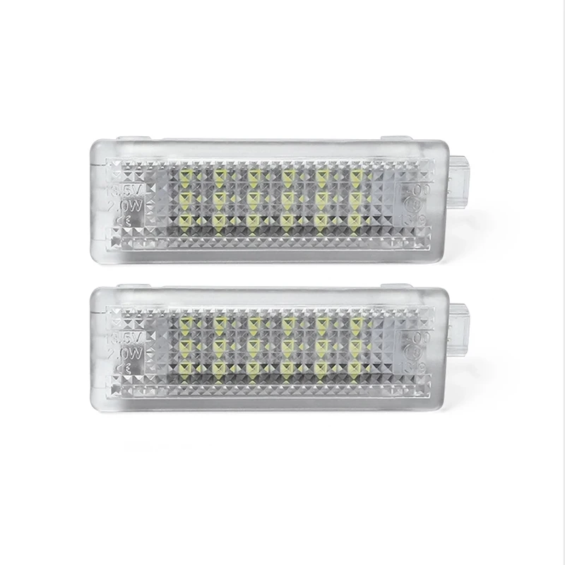 2 шт. светодиодный багажник Чемодан лампы двери для ног любезно светильник Land Rover