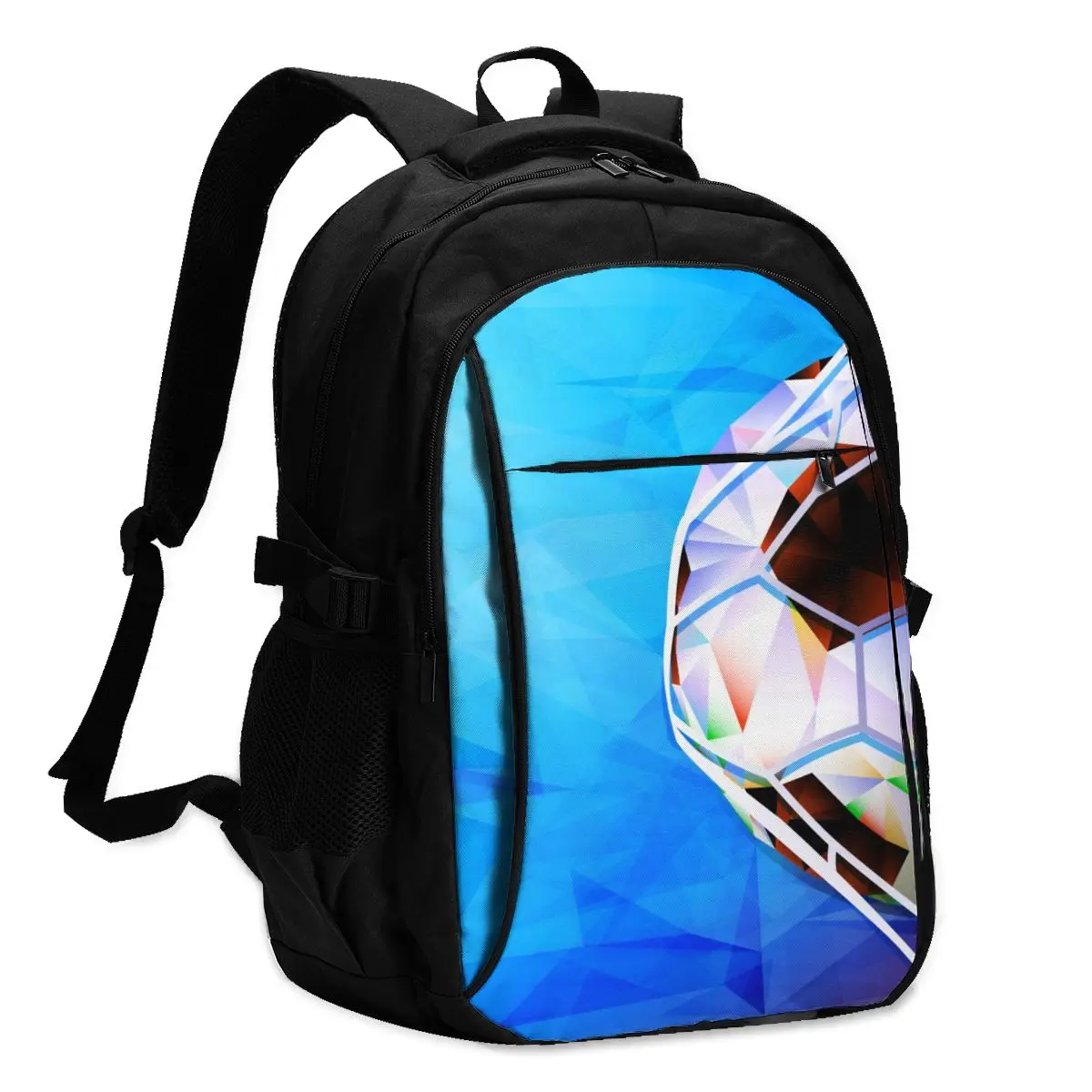 

2021 Прохладный печати ноутбук рюкзак Россия футбольный мяч с флагом зарядка через USB путешествия Для женщин Мужской школьная сумка Mochila