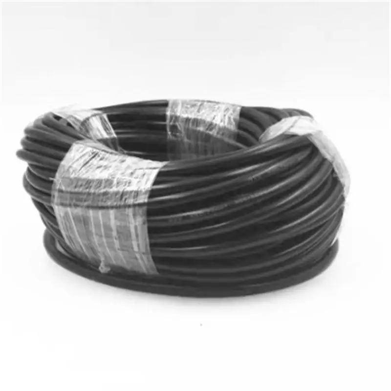 Черный кабель покрытый ПВХ 3 ядра 100 футов/30 м RVV 3*0 75 мм | Лампы и освещение
