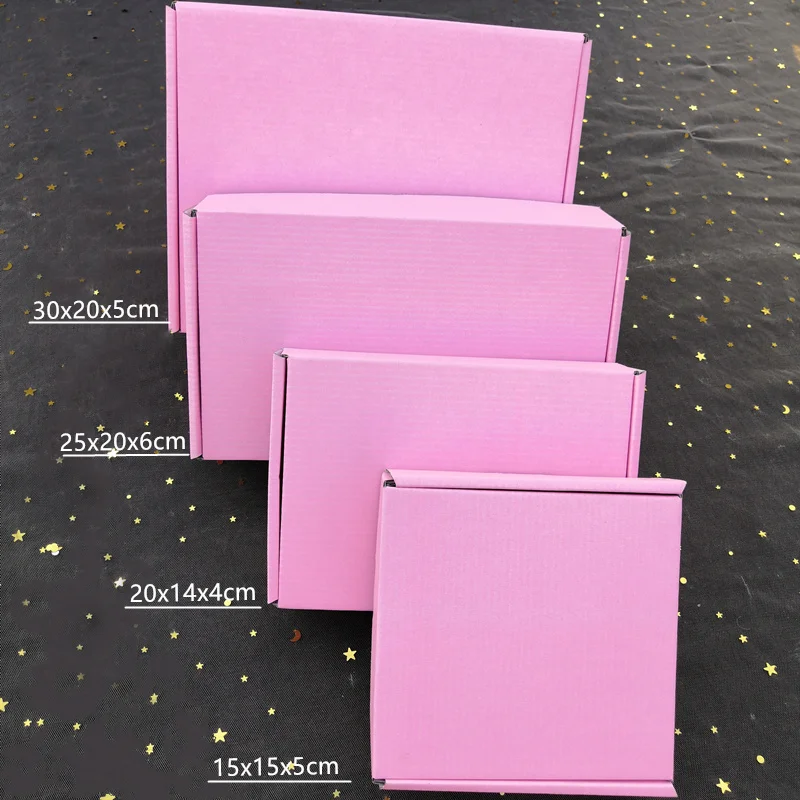 50 шт./партия 3-слойная гофрированная картонная коробка | Дом и сад