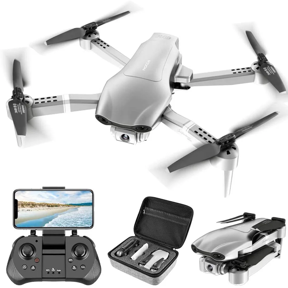 KCX Профессиональный F3 дроны GPS 5G WiFi FPV с 4K/1080P HD Широкий формат Камера складной