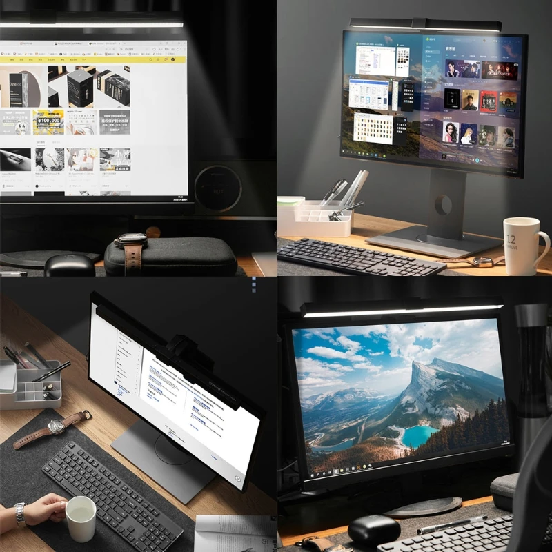 

Screenbar Light Desk Lamp Computer Laptop LED Lamp LCD Monitor Screen Light Bar Q1JF