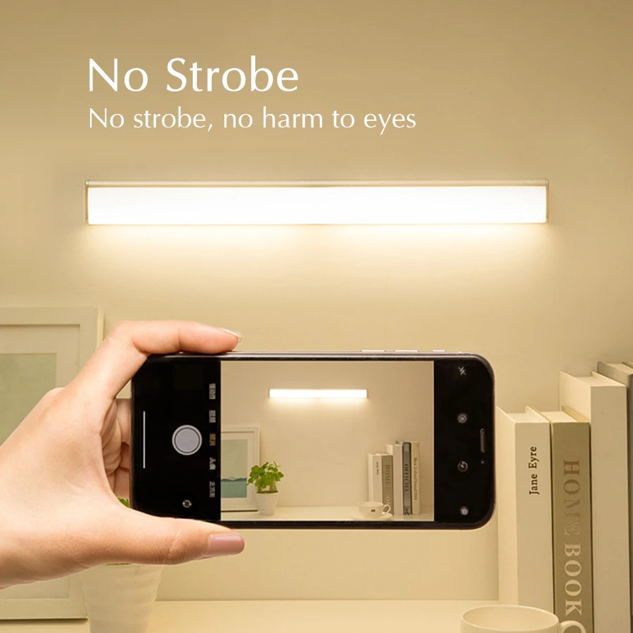 Светодиодная подсветка под шкаф с ИК датчиком движения ночник 10 светодиодами для