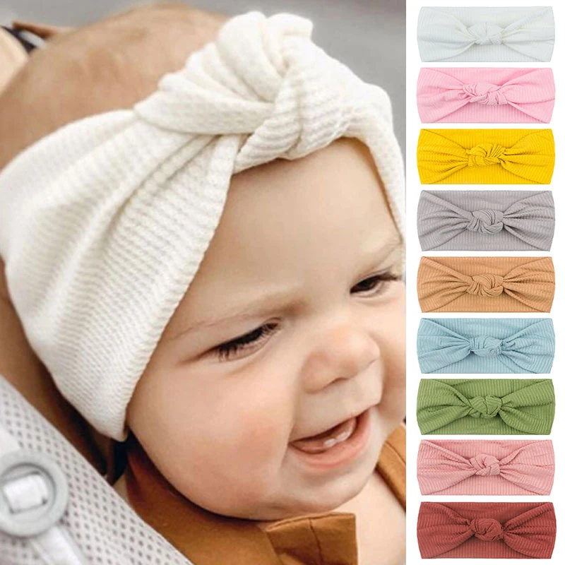 

Baby Headband Turban Threaded Hair Bands Baby Girl Headband For Newborn Knotted Hair Band Children Head Wrap Hair Accessories