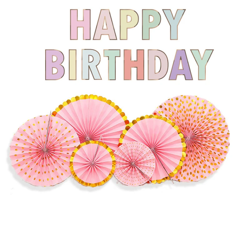 Macarons с днем рождения наклейка для вечевечерние декоративные буквы гирлянда