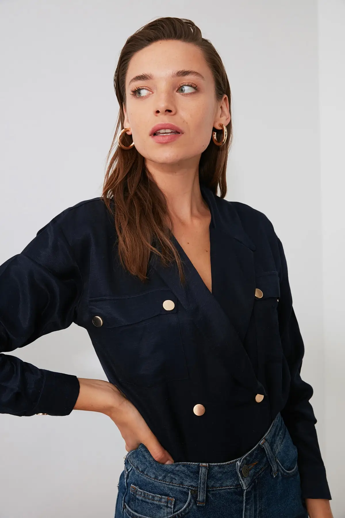 

Trendyol Pocket Detail Body TWOAW21BD0005