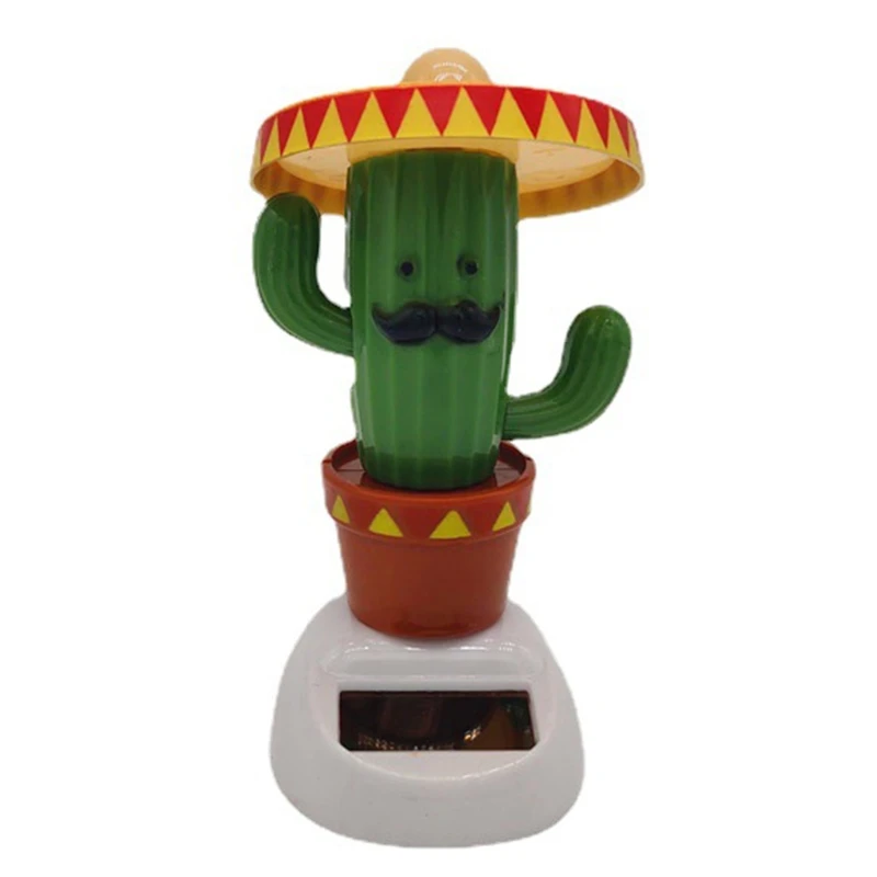 

Кактус Солнечная приведенная в действие Танцы кукла автоматическое качается автомобильное украшение, статуэтки миниатюрные дома украшени...