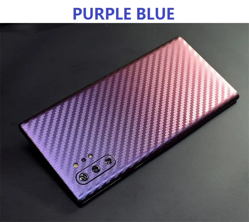 Наклейка для мобильного телефона samsung Galaxy Note 10 Plus Note 9 8 градиентная пленка для samsung S10 Plus S9 аксессуары наклейка EEMIA