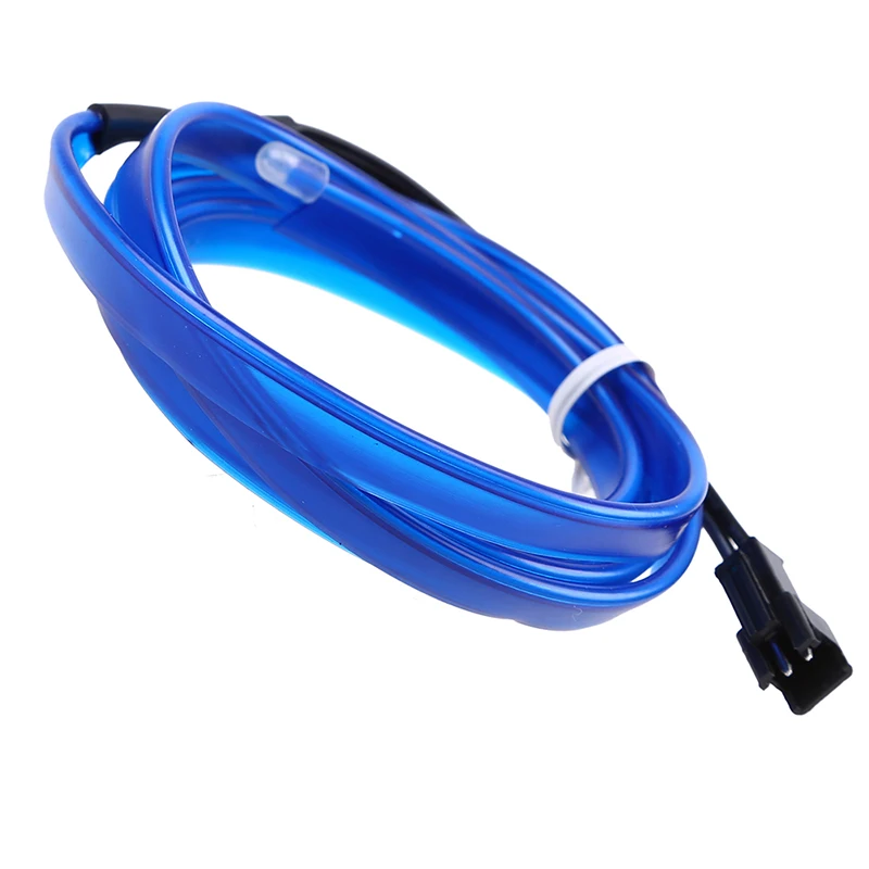 Posbay 5 м EL Wire Tube Rope гибкий неоновый холодный светильник автомобильные вечерние