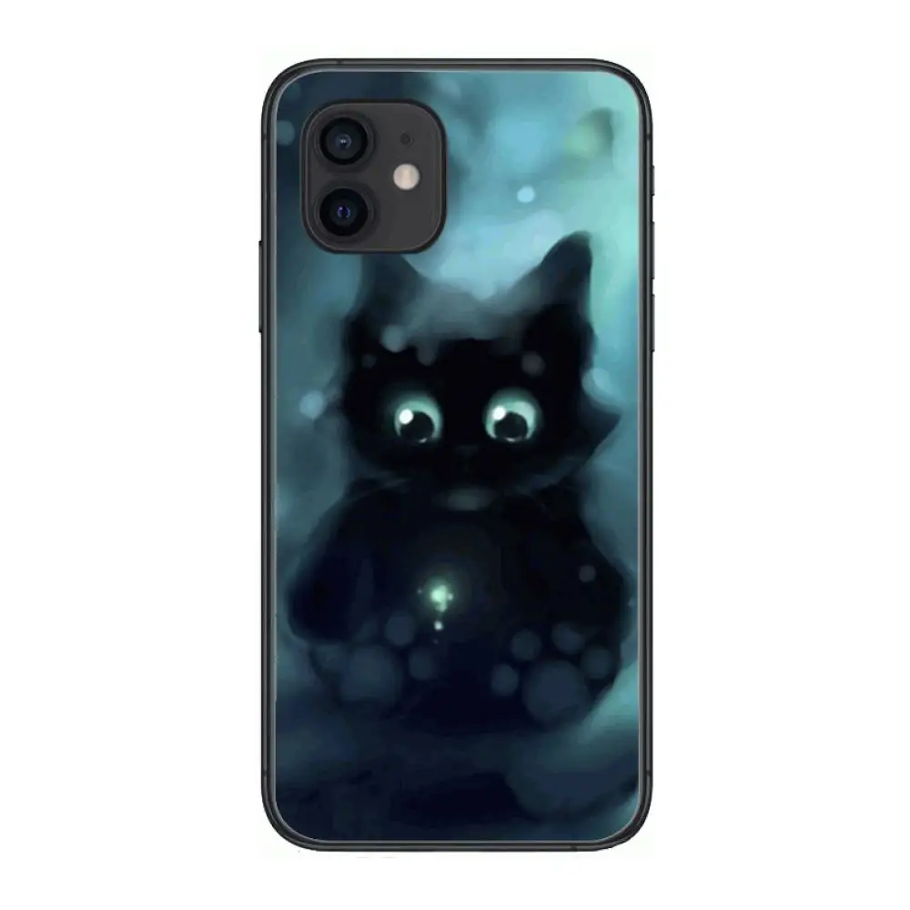 

Kim Haskins Cat Fashion Phone Case cover For OPPO A91 9 83 79 92s 5 F9 A7X Reno2 Realme6pro 5 black tpu cell cover