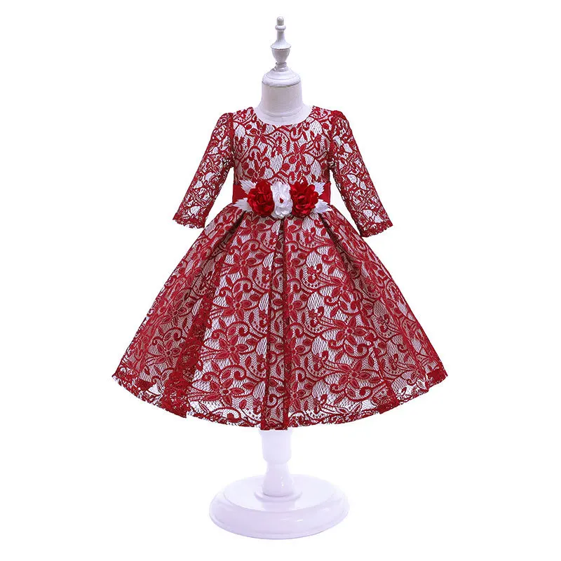 Высококачественное Элегантное свадебное платье для девочек Свадебное женское с