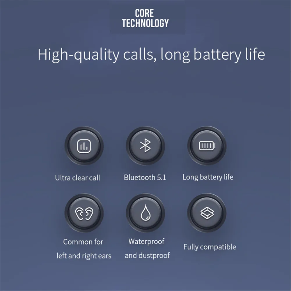 Новые беспроводные Bluetooth-наушники V9 с Hi-Fi стерео HD микрофоном гарнитура для