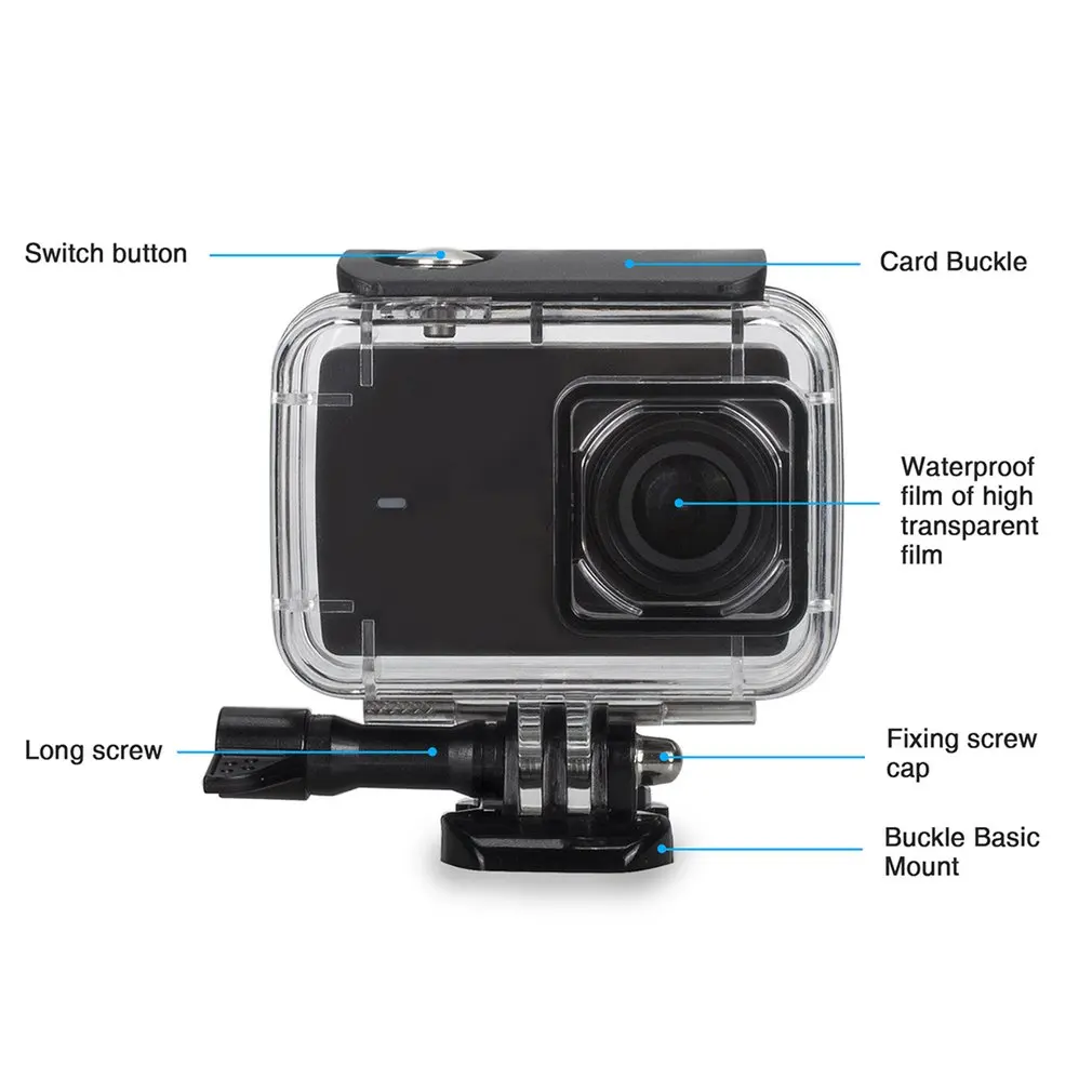 Водонепроницаемый чехол для маленькой муравьи 4k 2 поколения Спортивная камера