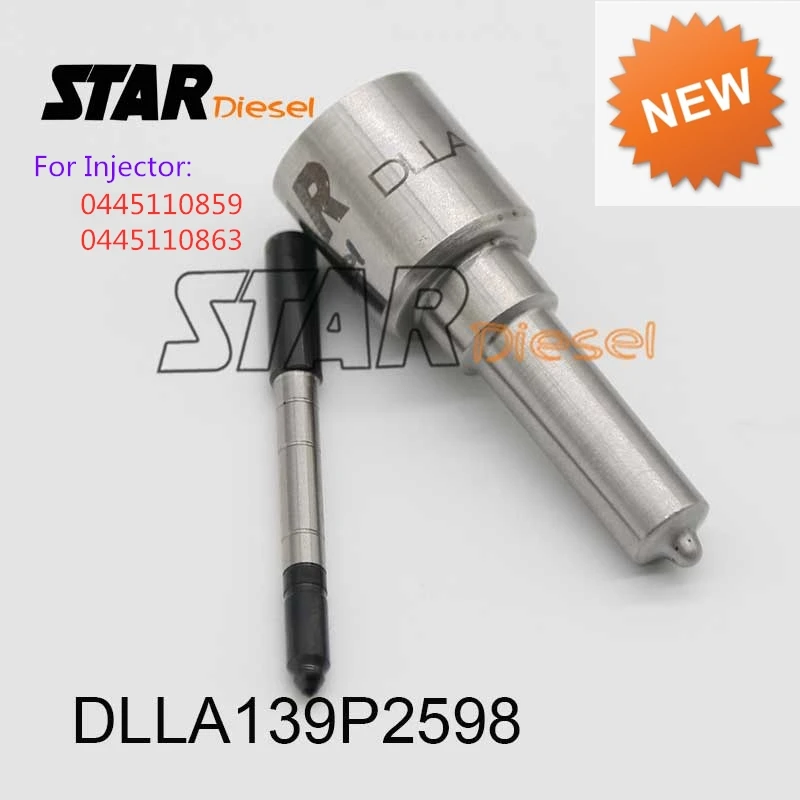 Форсунка для инжектора дизельного автомобиля STAR DLLA139P2598 наконечники форсунки