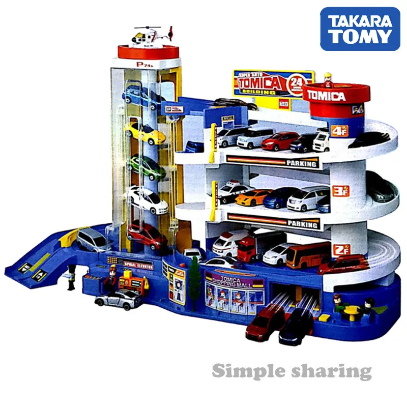 Автомобиль Takara Tomy Tomica World Scene набор для строительства автомобиля Развивающие