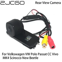zjcgo car rear view reverse back up parking camera for volkswagen vw polo passat cc vivo mk4 scirocco new beetle
