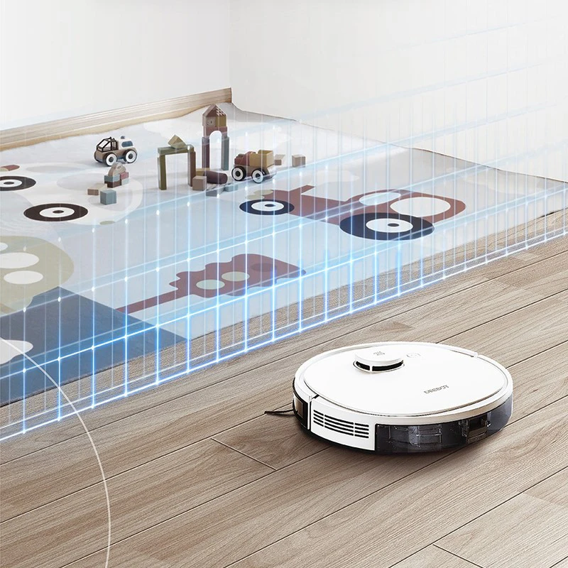 ECOVACS DEEBOT N3 Max Laser Robot Vacuum Cleaner with Mop Home Cleaning Sweeping Machine Support Alexa Google App Voice Control | Бытовая