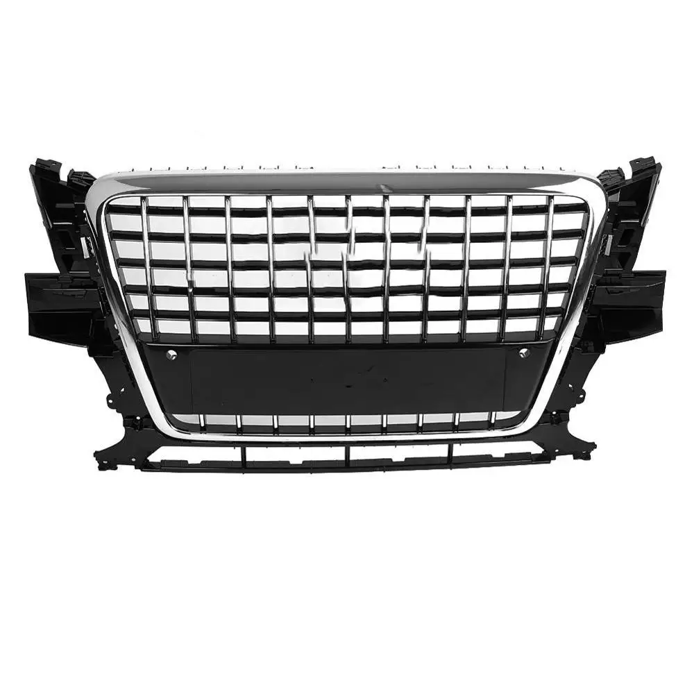 Передний бампер сетка капот гриль решетка глянцевый черный для Audi Q5 2009 2010 2011 2012 SQ5