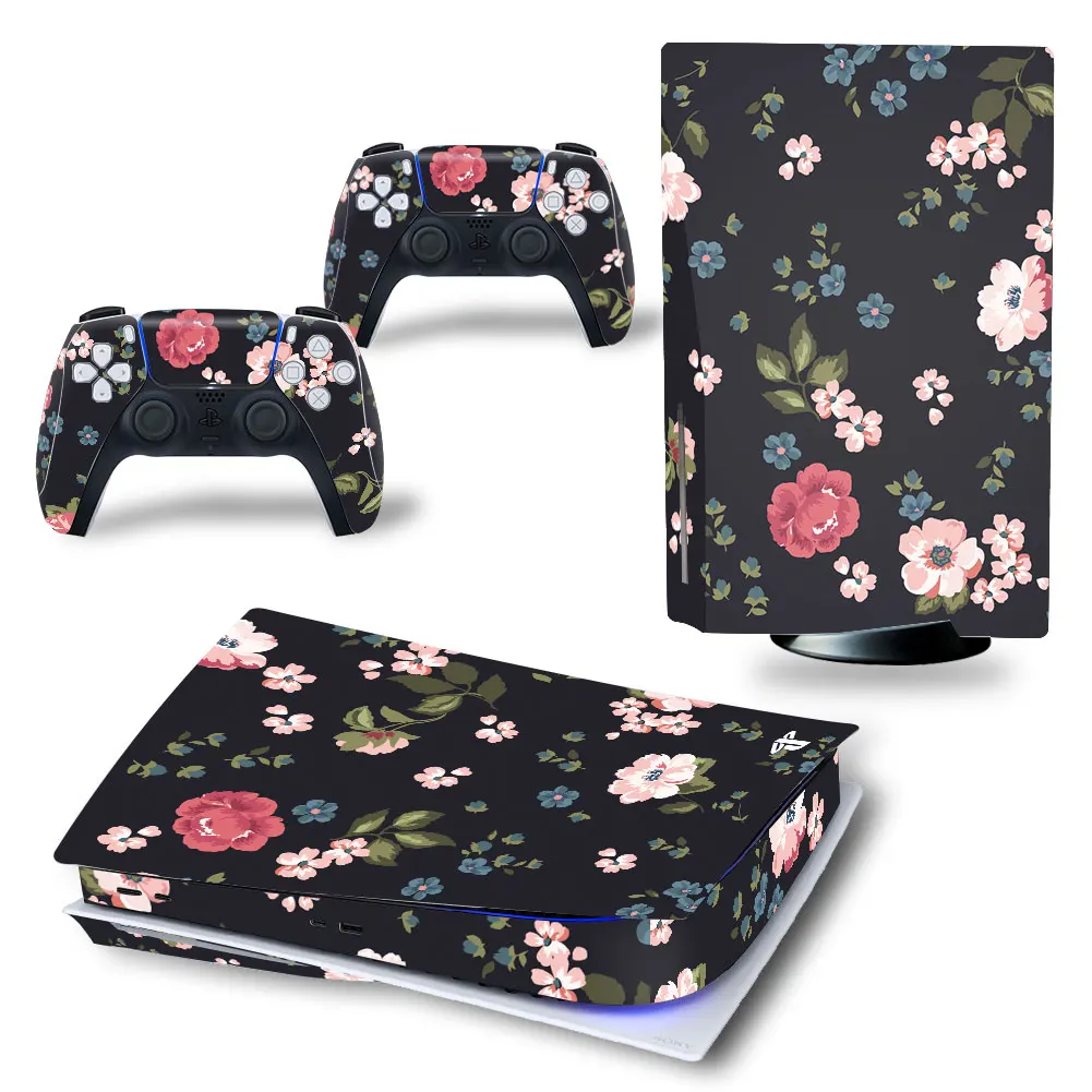 

Новый ботаника для PS5 дисковое издание кожи Стикеры наклейка кожного покрова для Игровые приставки 5 консоли и 2 контроллеры PS5 диск кожи Сти...