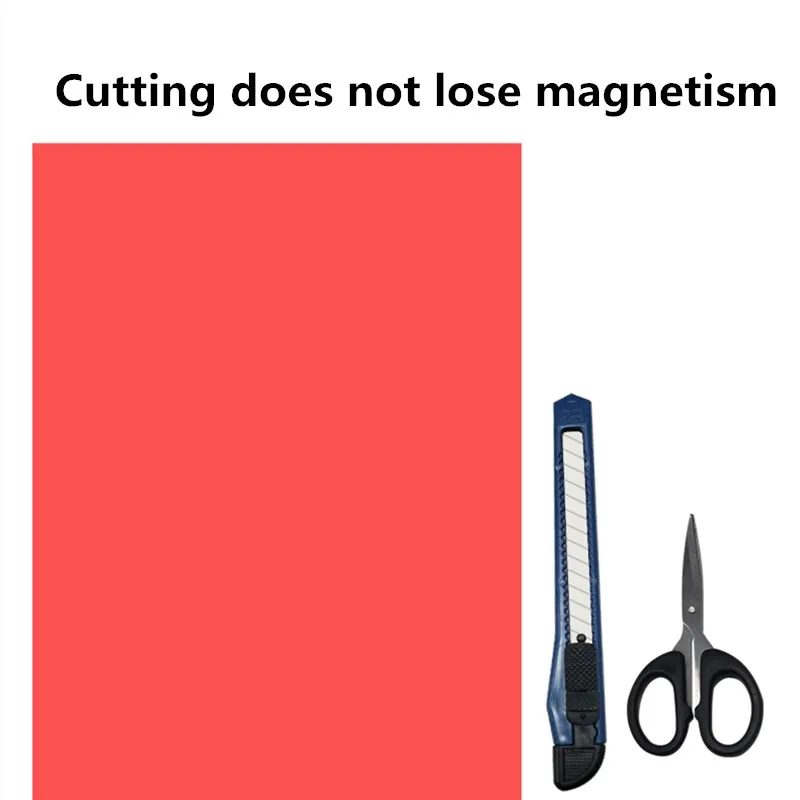 1 шт. 8 цветов Резиновый магнитный гибкий лист Размер A4 0 5 мм бумажные магнитные