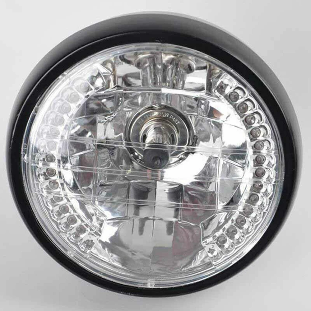 Универсальный 6 7 Янтарный светодиодный индикатор поворота для фар мотоцикла с