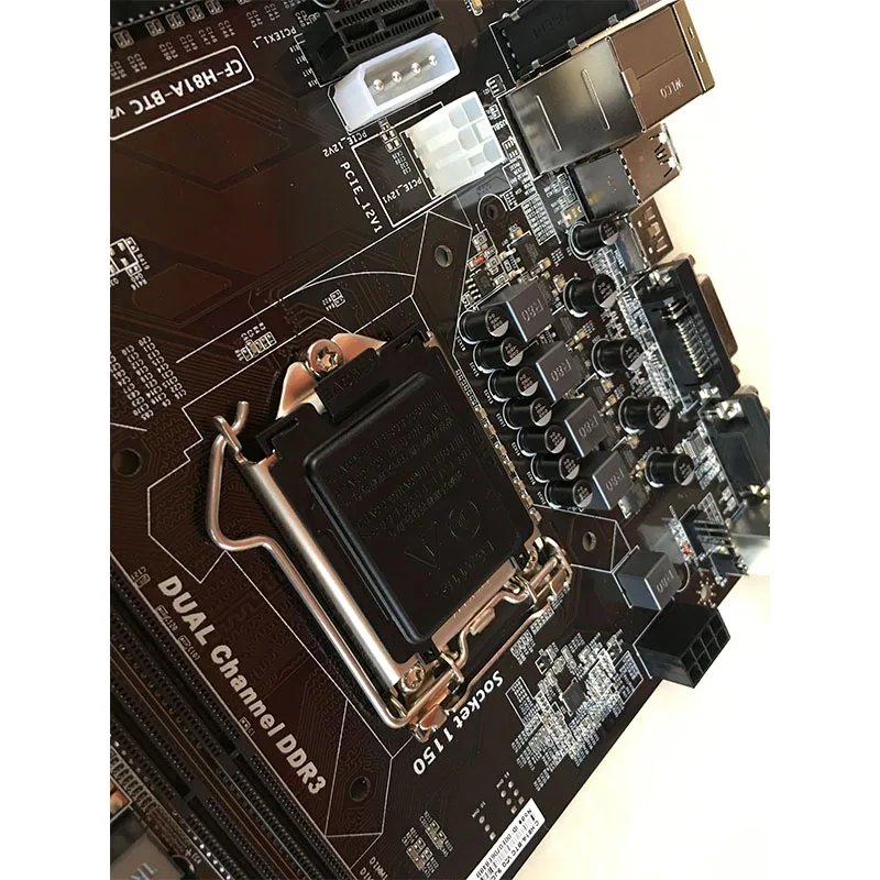 Материнская плата H81 BTC PRO для майнинга материнская H81P B85 Z87 H87 6GPU 6PCI-E коридора LGA 1150 |