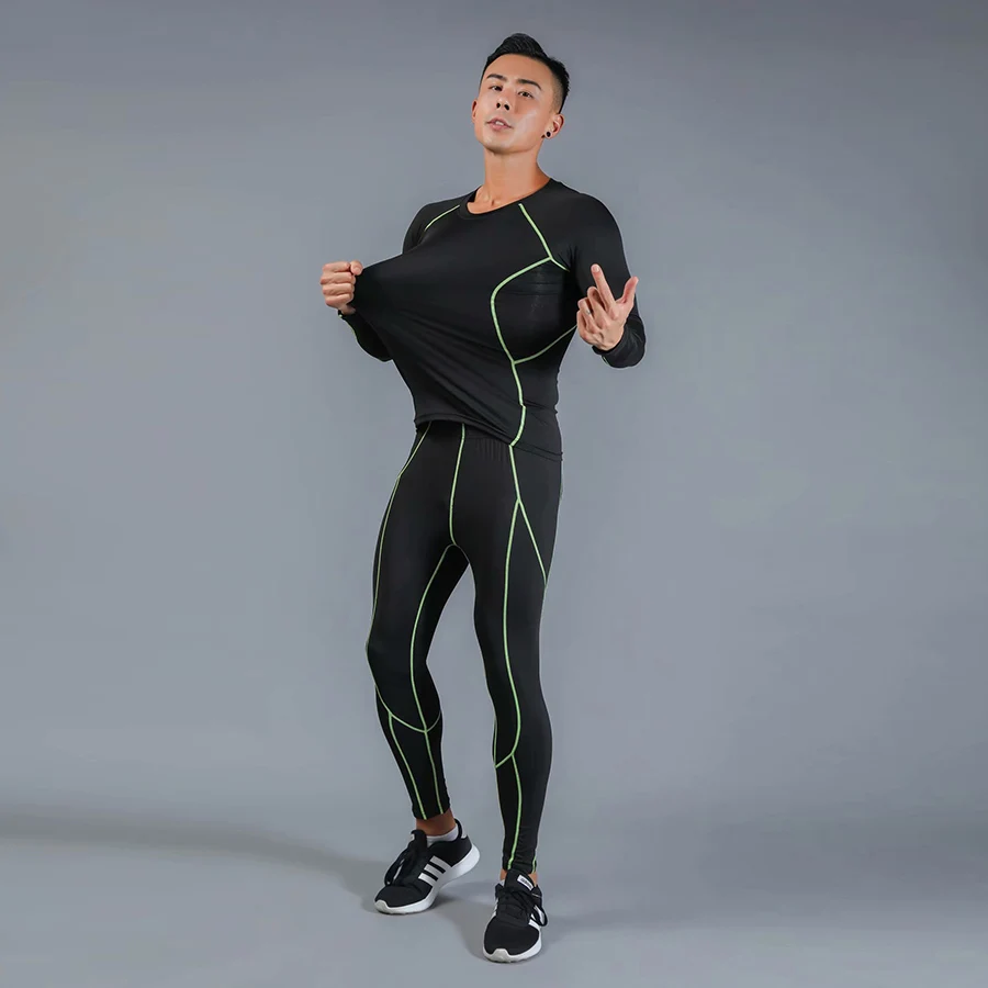 Костюм спортивный мужской с длинным рукавом Джерси комплект спортивной одежды