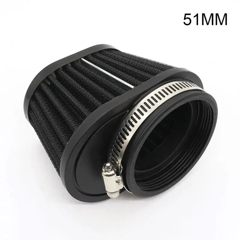 New 51/55/60mm Universal Motorcycle Air Filter Motor Car Motorbike Intake Modified Parts Minibike Auto Mushroom Head | Автомобили и