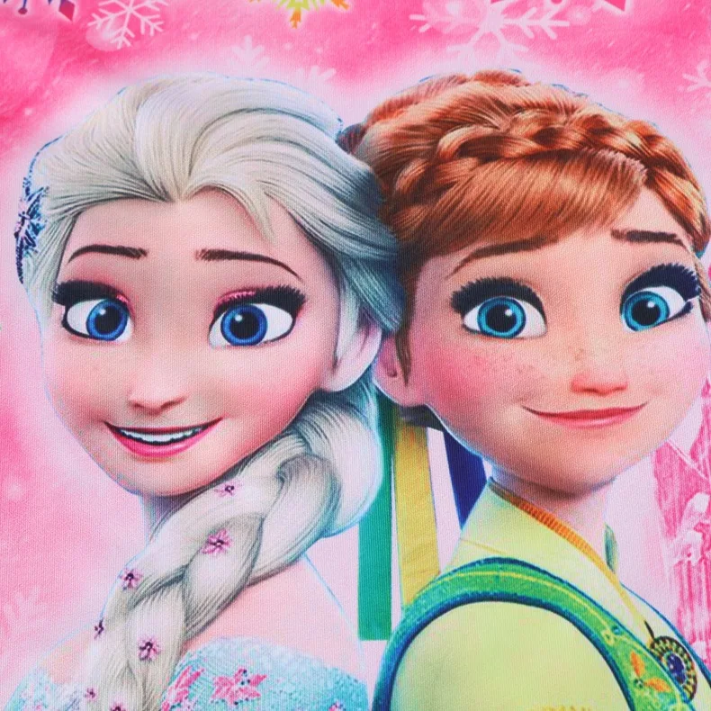 Платье Эльзы для девочек летние платья с коротким рукавом праздничное платье