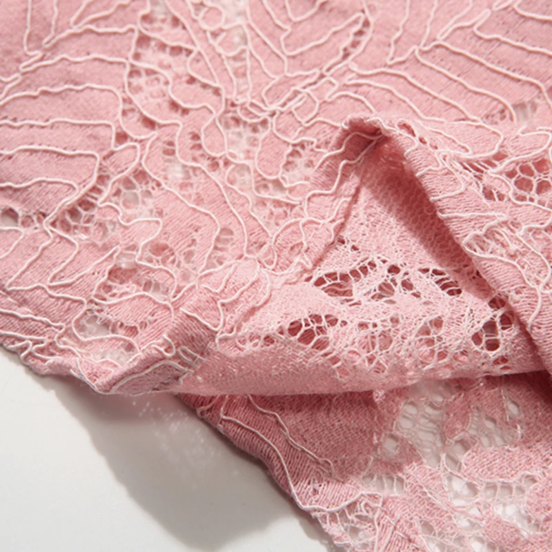 

2021 New High-end Lace Dress Women Summer Dresses Elegant Party Vestidos