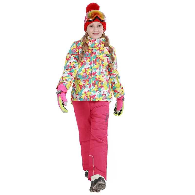 Детский лыжный костюм s новинка 2019 для мальчиков и девочек водонепроницаемые