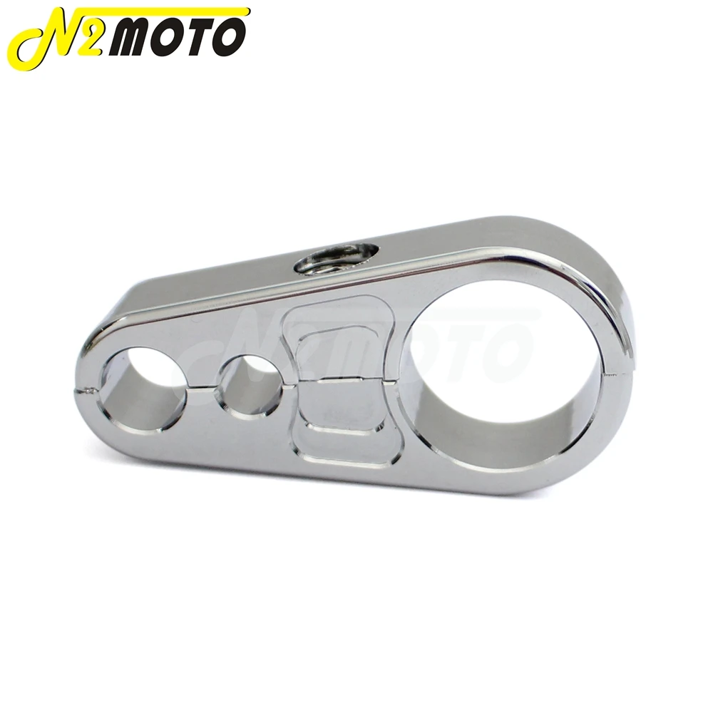 Зажим для тормозной муфты мотоцикла 1 дюйм 25 мм с дроссельной заслонкой 1/4 дюйма