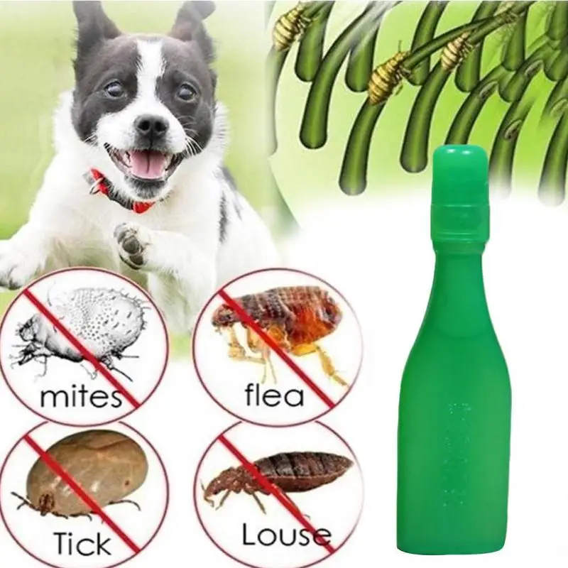 

2.5ml Pet Insecticide Flea Lice Insect Killer Spray Kittens Control Cat Puppies Mites Pest Drops Treatment For Dog Ticks Re H0M2