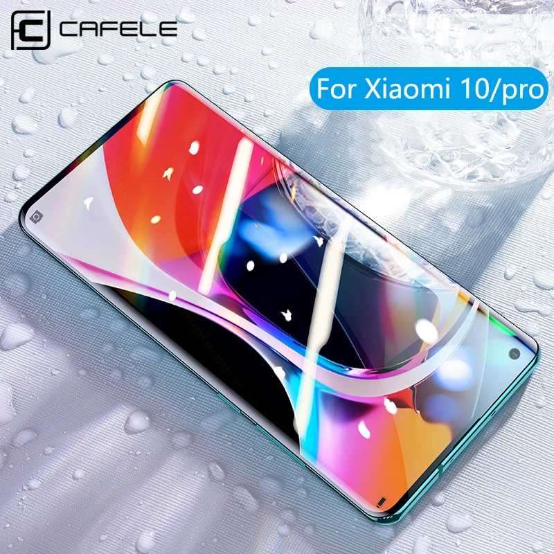Закаленное стекло Cafele для Xiaomi 10 Pro защита экрана с полным покрытием MI pro защитная