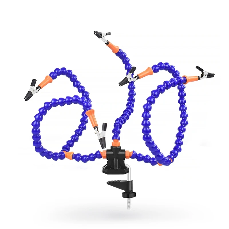 Настольный зажим держатель для паяльной печатной платы вспомогательный