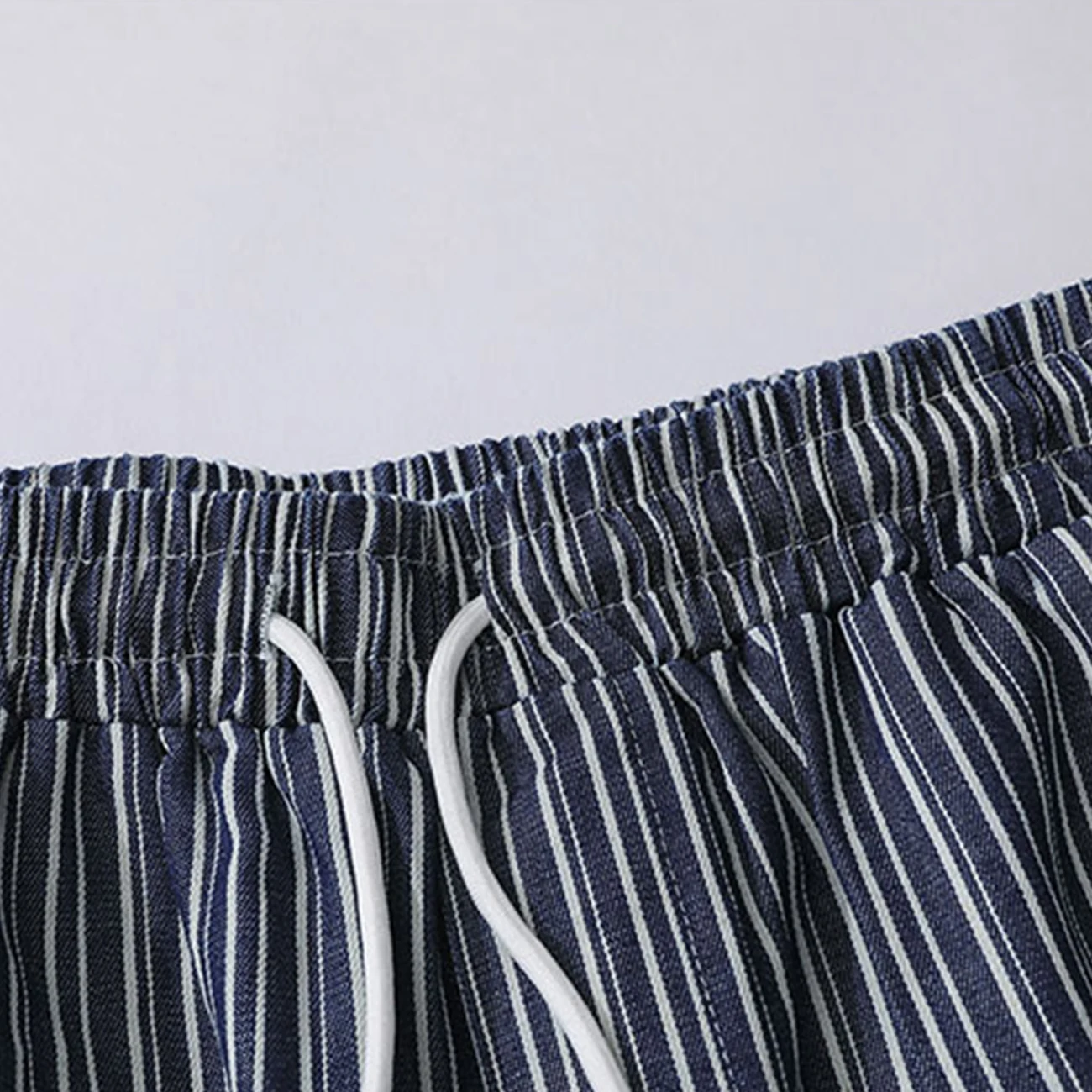 Мужские повседневные шорты в полоску стиле хип-хоп уличные брюки до колена