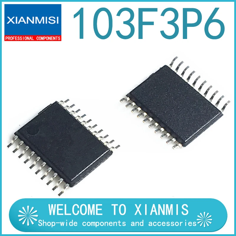 Микроконтроллер STM8S103F3P6 TSSOP20 8-битный MCU | Электронные компоненты и принадлежности