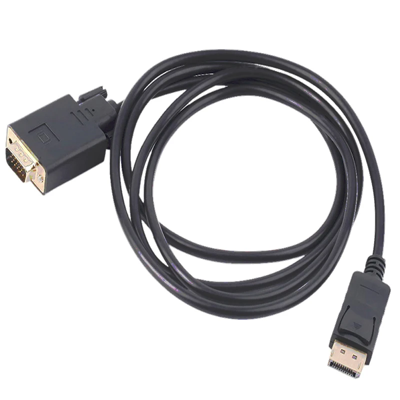 2021 USB кабель папа VGA RGB адаптер для кабеля 1 8 м DP порт дисплея удлинитель ноутбука