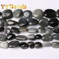 8x10mm natural irregular hawk eye stone beads loose charm beads for jewelry making diy bracelets necklaces for women accessories
