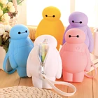 Пенал для карандашей Baymax, силиконовый, большой, функциональная Канцелярия шт.