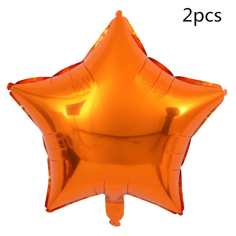 2pcs 10 шт./лот оранжевые черные латексные шары на Хэллоуин фигурки животные шары Аксессуары декор Хэллоуин - Цвет: 2pcs
